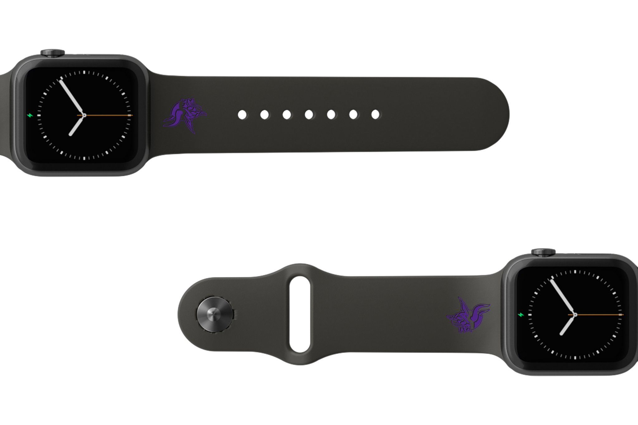 Apple Watch Band NFL Minnesota Vikings Black statusanxiety54684